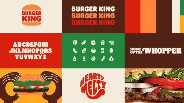 Elements of Burger King's New Identity